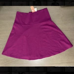 Magenta High Rise Skirt - Size Medium